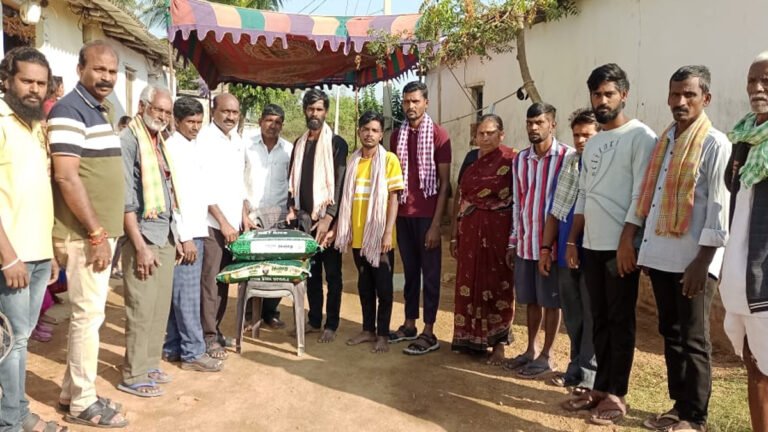 Aitha Paramjyoti who served the rice for Dasha Dinakarma