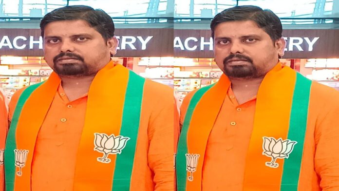 BJP Patan Cheru Division President Nadipi Anand Reddy