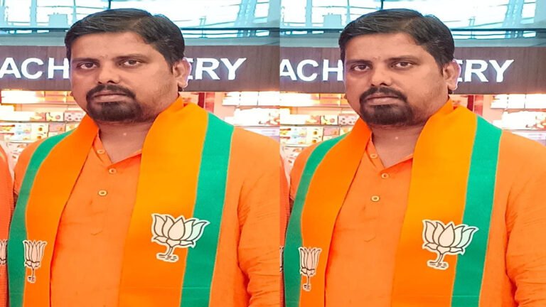 BJP Patan Cheru Division President Nadipi Anand Reddy
