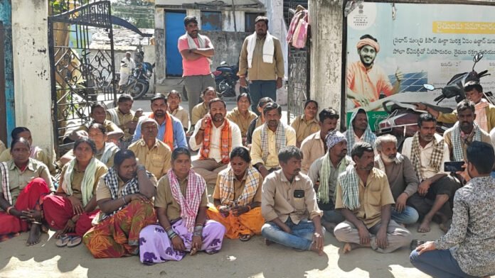 Bharatiya Janata Party stands with the workers
