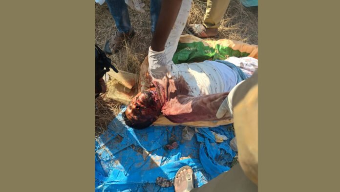 Brutal murder in Reddy Khanapur village..