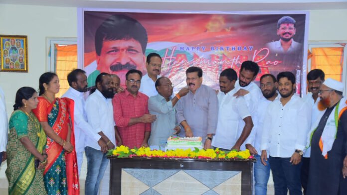 Mainanampally Hanmantha Rao's birthday celebrations were grand