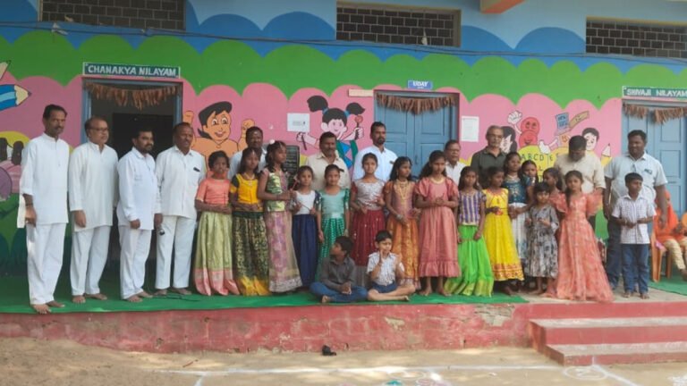 Muggle competitions entertained in Shishu Mandir.