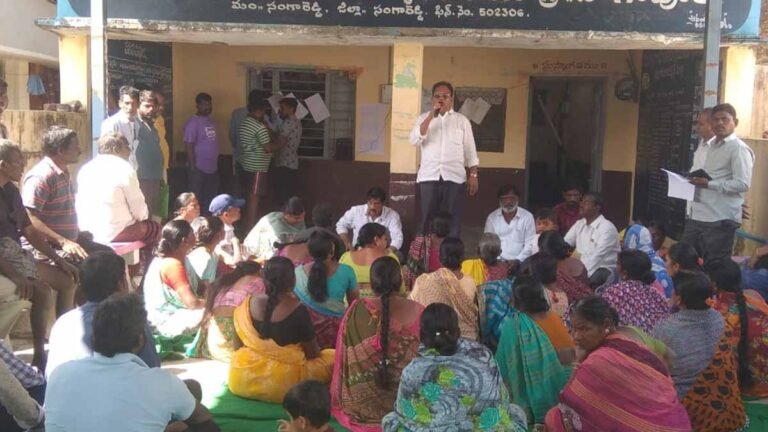 సంగారెడ్డి లో ప్రశాంతంగా జరిగిన గ్రామసభలు