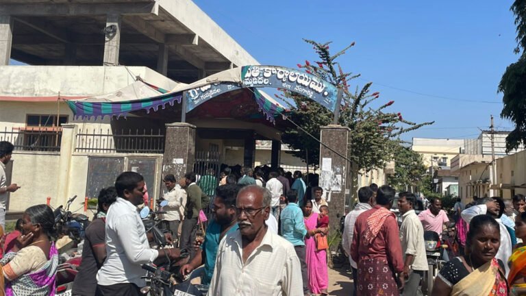 Tension in Gummadila Bonthapalli Gram Sabha