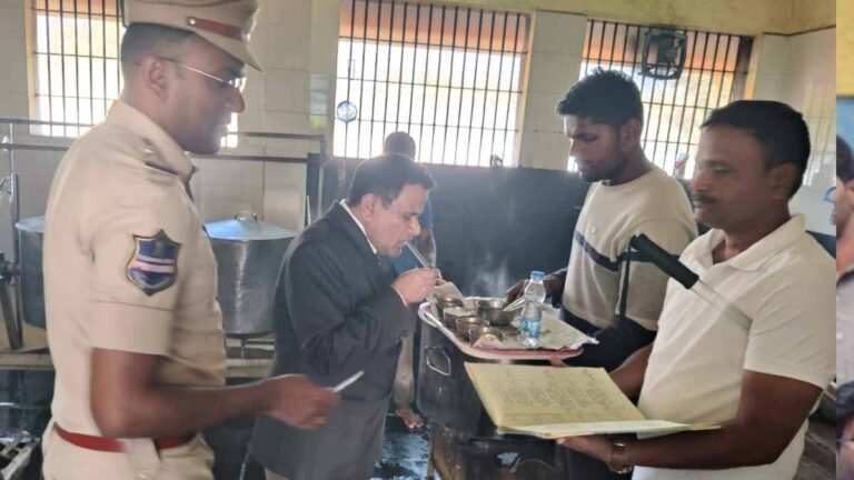 సంగారెడ్డి సెంట్రల్ జైలు త‌నిఖీ