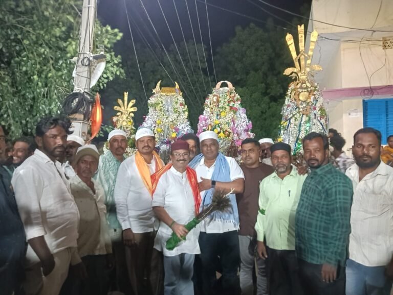 మల్కాపూర్ పీర్ల పండగ లో పాల్గొన్న విజయ్ భాస్కర్ రెడ్డి
